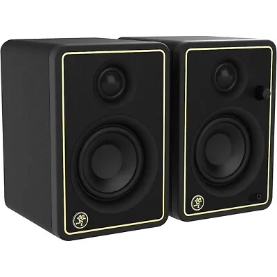 Mackie CR3-X 3  Powered Studio Monitors (Pair) Limited Edition Gold Trim LN • $96.79