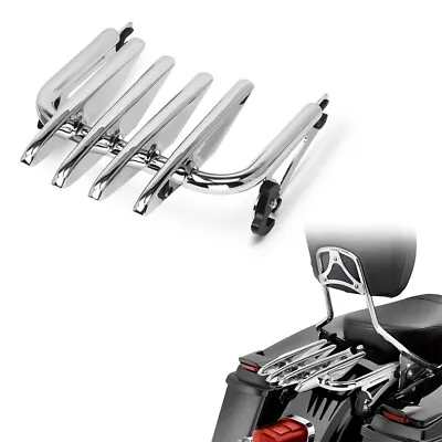 Detachable Stealth Luggage Rack For Harley Road King FLHR / Glide FLTR 2009-2023 • $47.99