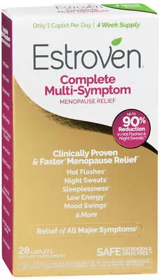 Estroven Complete Multi-Symptom Menopause Relief 28 Caplets  • $29.40