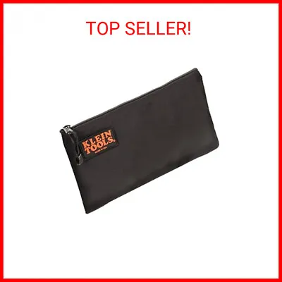 $12.97 • Buy Klein Tools 5139B Zipper Bag, Cordura Nylon Tool Pouch With Heavy-Duty Nylon Zip