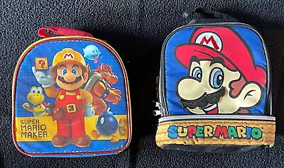 Official Super Mario Kids Lunch Bag & Super Mario Maker Lunch Bag • $10.95