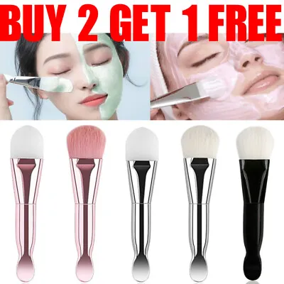 Facial Mask Applicator Silicone Brush Face Mud Mixing Cosmetic Makeup Tool • £3.07