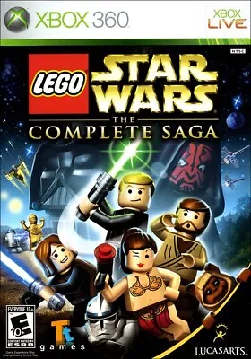 Lego Star Wars: The Complete Saga - 2008 LucasArts - Microsoft Xbox 360 • $8.35