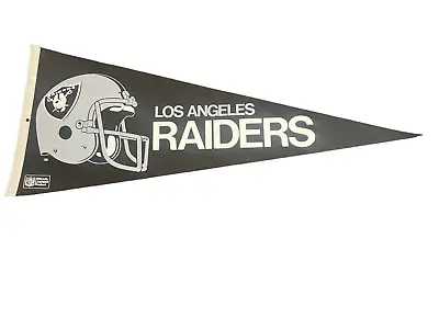 NFL Vintage Los Angeles Raiders Football Team Felt Pennant • $18.99