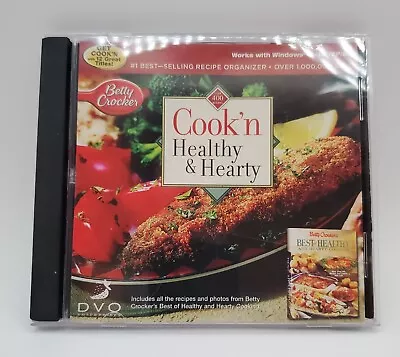 BETTY CROCKER Recipe PC CD Cook Healthy And Hearty 400 Heart Healthy Directions • $8