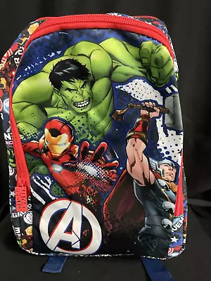 Marvel Avengers Heroes Small 2 Zip Compartment Backpack W/ Adjustable Straps • $10.99