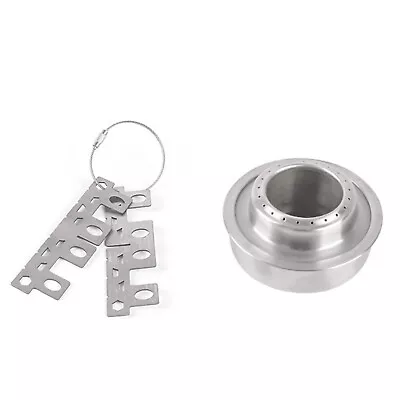 New Outdoor Portable Camping Mini Alcohol Stove Cooking Burner With Cross Stand • $14.10