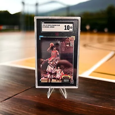 92-93 Michael Jordan SGC 10 Skybox Stadium Club - Ewing Posterize • $295