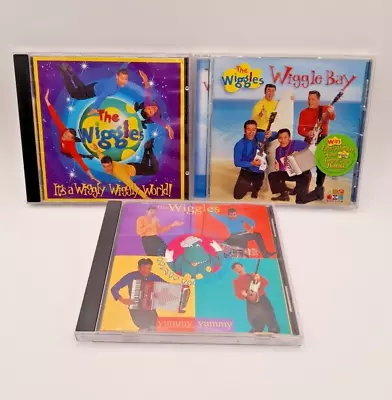 The Wiggles 3 CD Bundle - Original Cast Merchandise Vintage 90s Memorabilia • $28.95