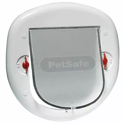 £23.03 • Buy PetSafe Staywell Big Cat/Small Dog Pet Flap White, Sliding & Glass Doors/Windows