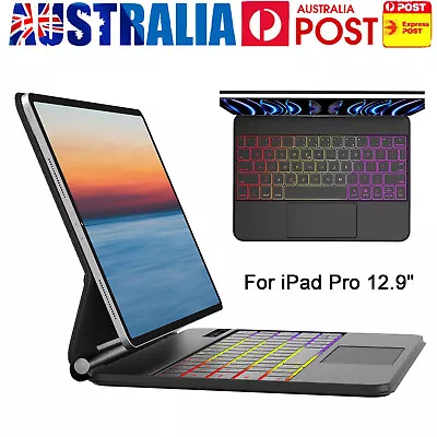 Magic Keyboard Case For IPad Pro 12.9  6th/5th/4th/3rd Smart Bluetooth Touchpaad • $89.99