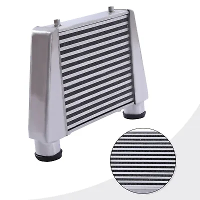 $109.01 • Buy 2.5  Inlet & Outlet Same One Side Universal Mount Intercooler Rust Resistant 