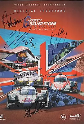 Ford Gt Hand Signed Le Mans / Wec 2017 Silverstone Programme. • £49.99