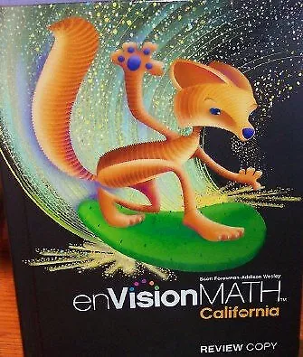 ENVISION MATH CALIFORNIA LEVEL 6 By Randall L Charles - Hardcover **BRAND NEW** • $167.95