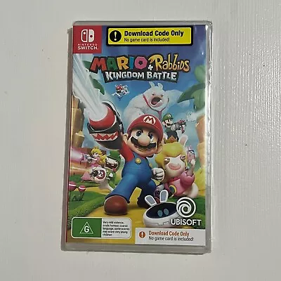 Mario + Rabbids Kingdom Battle - Nintendo Switch (BRAND NEW - Download Code) • $25