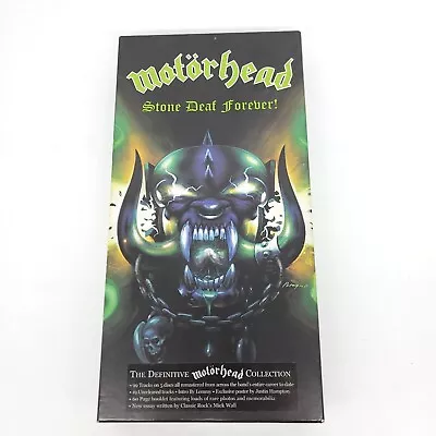 Motorhead Stone Deaf Forever! - 5 CD Box Set With Poster And Pristine Book  • $229.97