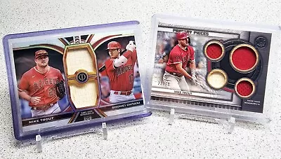 2023 Topps Mike Trout / Shohei Ohtani Relic Memorabilia Cards Numbered • $100