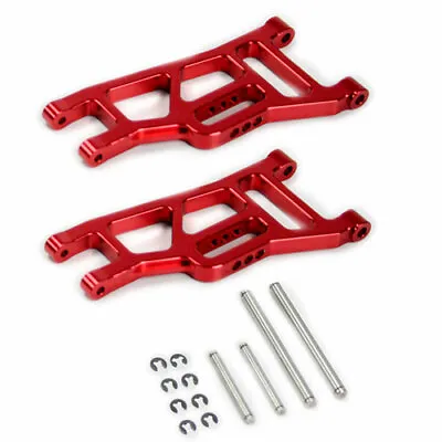 Traxxas Monster Jam 1:10 Alloy Front Lower Arm Red By Atomik RC - Replaces 3631 • $15.99