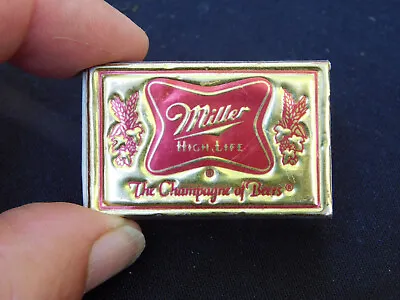 Vintage Miller High Life Wood Safety Matches For Cigarettes  1 3/4  • $5.99