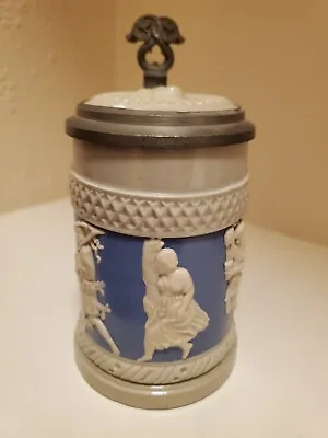 Mettlach V&B #171  Twelve Months   German Beer Stein .25L Vintage • $55