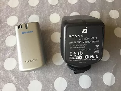 £12.50 • Buy Sony Wireless Bluetooth Microphone Kit - Good Condition (ECM-HW1R)
