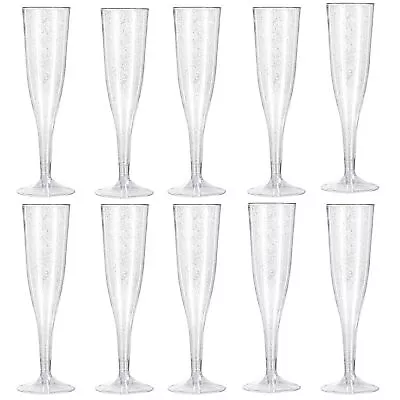 10pcs 4.5oz/135ml Champagne Goblet Food Grade Entertain Guests Wedding Party Bar • $42.77
