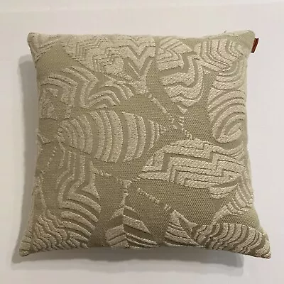 Missoni Home Pillow 40 X 40 Linen Italy Beige Square • $80