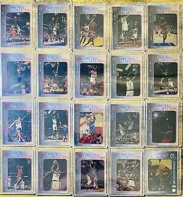 1997-98 Upper Deck Ud3 The Big Picture Complete Set 41-60 Acetate Cards Nmmt • $89.96