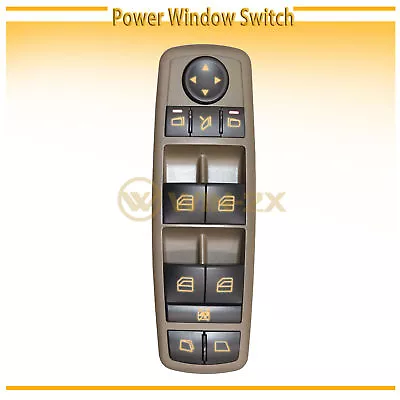 1pc New Brown Housing Power Window Master Switch Fit Benz X164 GL W251 R W164 ML • $46.99