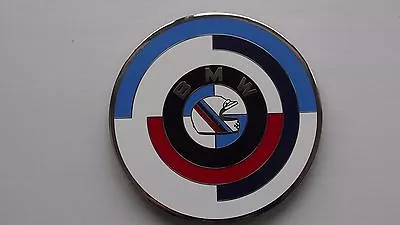 Vintage BMW 70s M Sport  Motorcycle Bike Emblem Badge - BMW Motorrad Plakette • $39.99