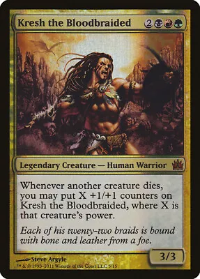 Kresh The Bloodbraided FOIL From The Vault: Legends NM CARD ABUGames • $4.35