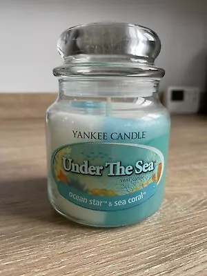 Yankee Candle Under The Sea Swirl 13oz. Ocean Star & Sea Coral VHTF • £23