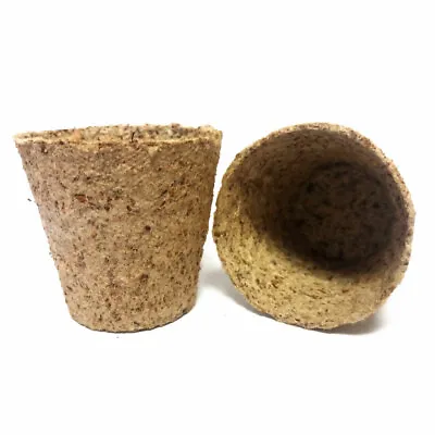 Jiffy Peat / Coir Organic Biodegradable Plant / Flower Pots | Seed Propagation • £26.99