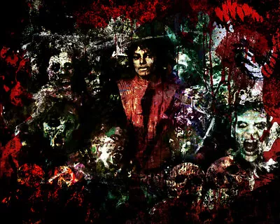 Michael Jackson Thriller Art Print King Of Pop Art Poster • $209.99