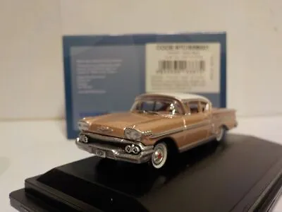 Chevrolet Impala - Sports Coupe  Coral & White - Oxford Diecast 1/87 New 87cis5 • $22.94