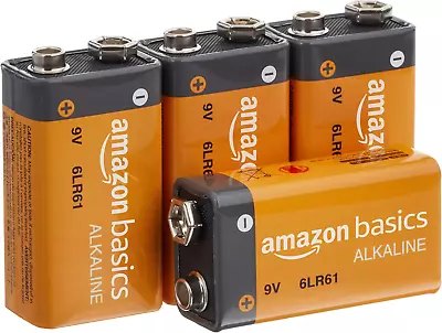  Everyday Alkaline Volt Batteries Pack Basics Amazon 1.5 Cell Batteries AAAA • £15.99