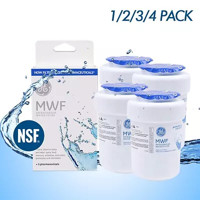 Packs GE MWF New Genuine Sealed GWF 46-9991 MWFP Smartwater Fridge Water Filter • $19.99