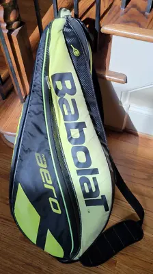 Babolat Aero Tennis Bag Yellow Temperature Controlled Black/Yellow 6 Pack • $47.99