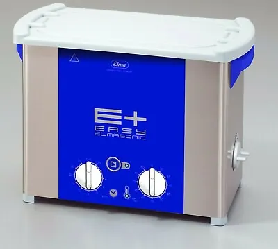 NEW ELMA EP60H PLUS Heated 1.5 Gal Ultrasonic Cleaner 37kHz Pulse Freq 107 1667 • $1278.04