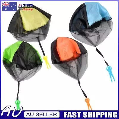 AU Hand Throwing Kids Mini Play Parachute Toy Man Model Outdoor Sports Toys • $7.63