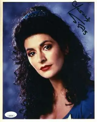 Marina Sirtis JSA Coa Signed 8x10 Star Trek Photo Autograph • $59