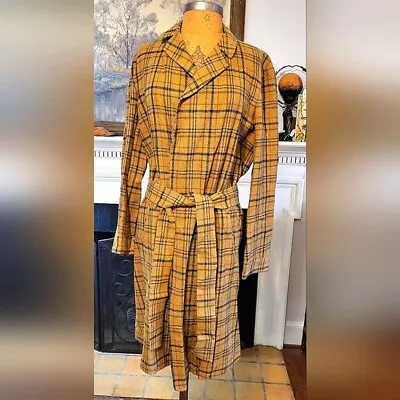 Men's Pendleton Wool Plaid Robe • $42