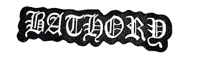 Bathory  Thrash Metal Black Metal  Band Rock Legends Iron On Patch • £4.99