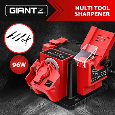 Giantz 96W Electric Multi Function Sharpener Tool Drill Bit Knife Scissor Chisel • $36.95