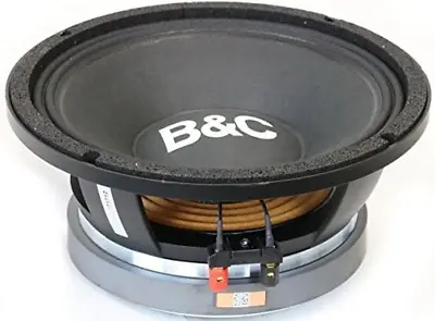 B&C B And C 10  Mid Bass Super Power Woofer Black • $386.99