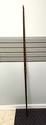 Vintage Bow ABERCROMBIE & FITCH Hunting Sports Wall Art Loft Decor Longbow Flat • $85