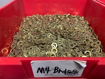 Brass Metric Flat Washers DIN 125 M3 M4 M5 M6 & M8. Brass Flat Washers. • $2