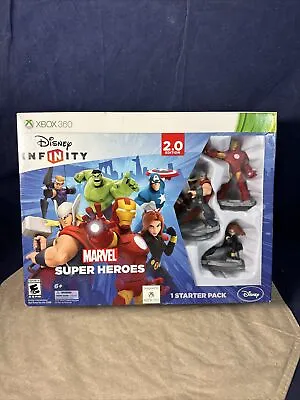 Disney INFINITY Marvel Super Heroes 2.0 Edition Video Game Starter Pack Xbox 360 • $15.50