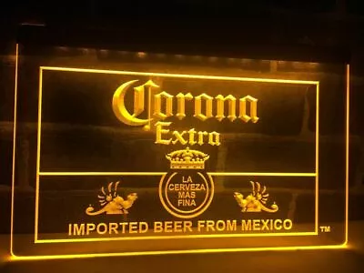 Corona Extra Beer Led Neon Light Sign Bar Pub Club Man Cave Advertise Decor Gift • $45.96