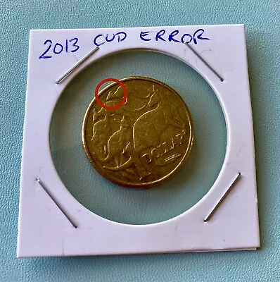 2013 $1 ❗️CUD ERROR ❗️RABBIT EARS 🐰 Australian Dollar Coin • $4.99